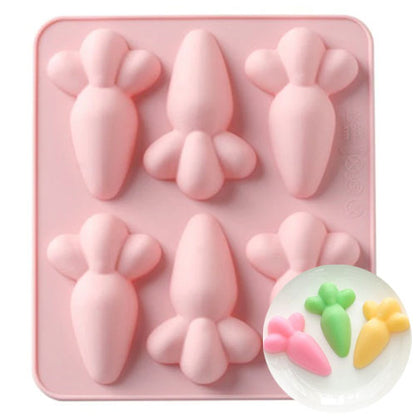 Easter Carrots Silicone Mould