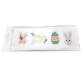 Easter Edible Wafer Cupcake Toppers 16pcs