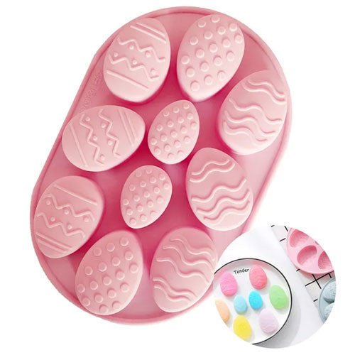 Easter Egg Assortment Silicone Mould
