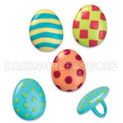 Easter Egg Rings 12pcs