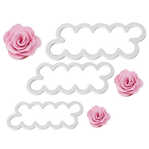 Easy Rose Cutters 3pcs – Baking Pleasures