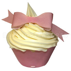 Edible Baby Pink Bows 10pcs