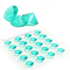 Edible Diamonds Gems 10mm Tiffany 20pcs
