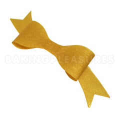 Edible Gold Bows 10pcs (Best Before:Oct 2015)