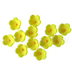 Edible Medium Blossom Yellow 30pcs