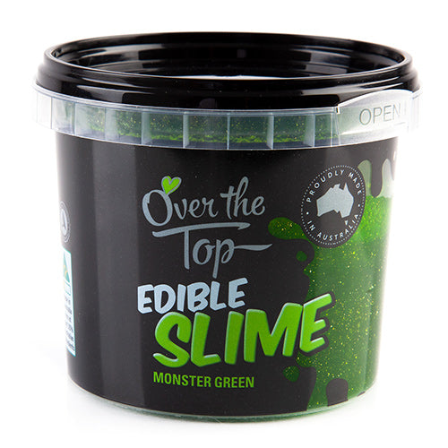 Over The Top Edible Slime Monster Green 300g