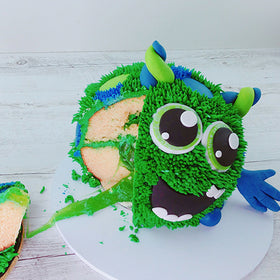 Over The Top Edible Slime Monster Green 300g
