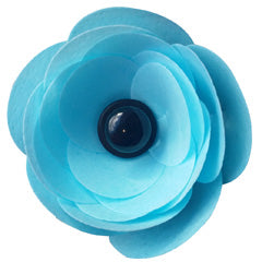 Edible Wafer Blue Ranunculus Flower Kit