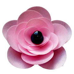 Edible Wafer Pink Ranunculus Flower Kit