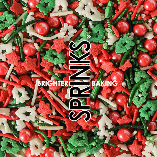 BULK Sprinks Oh Christmas Tree Sprinkles 500g