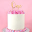 CAKE CRAFT | METAL TOPPER | NUMBER ONE | GOLD