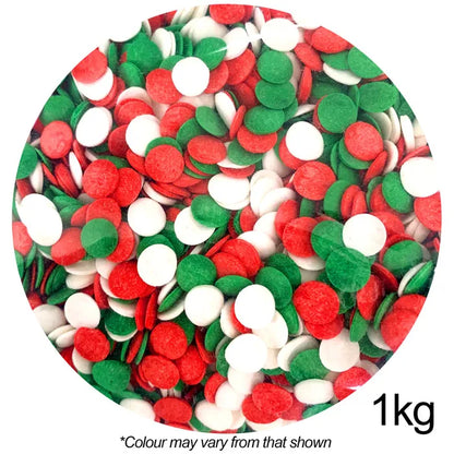 BULK Sprinkd Christmas Confetti Sequins Sprinkles 1kg