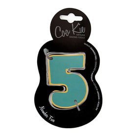Coo Kie NUMBER 5 Cookie Cutter