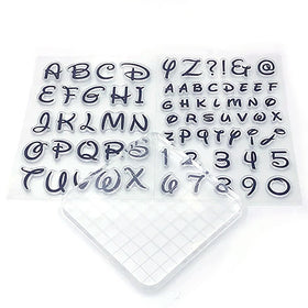 Fairy Tale Alphabet & Numbers Embosser Stamp Set