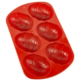 6 Easter Eggs Silicone Chocolate Mould