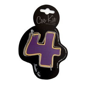 Coo Kie NUMBER 4 Cookie Cutter