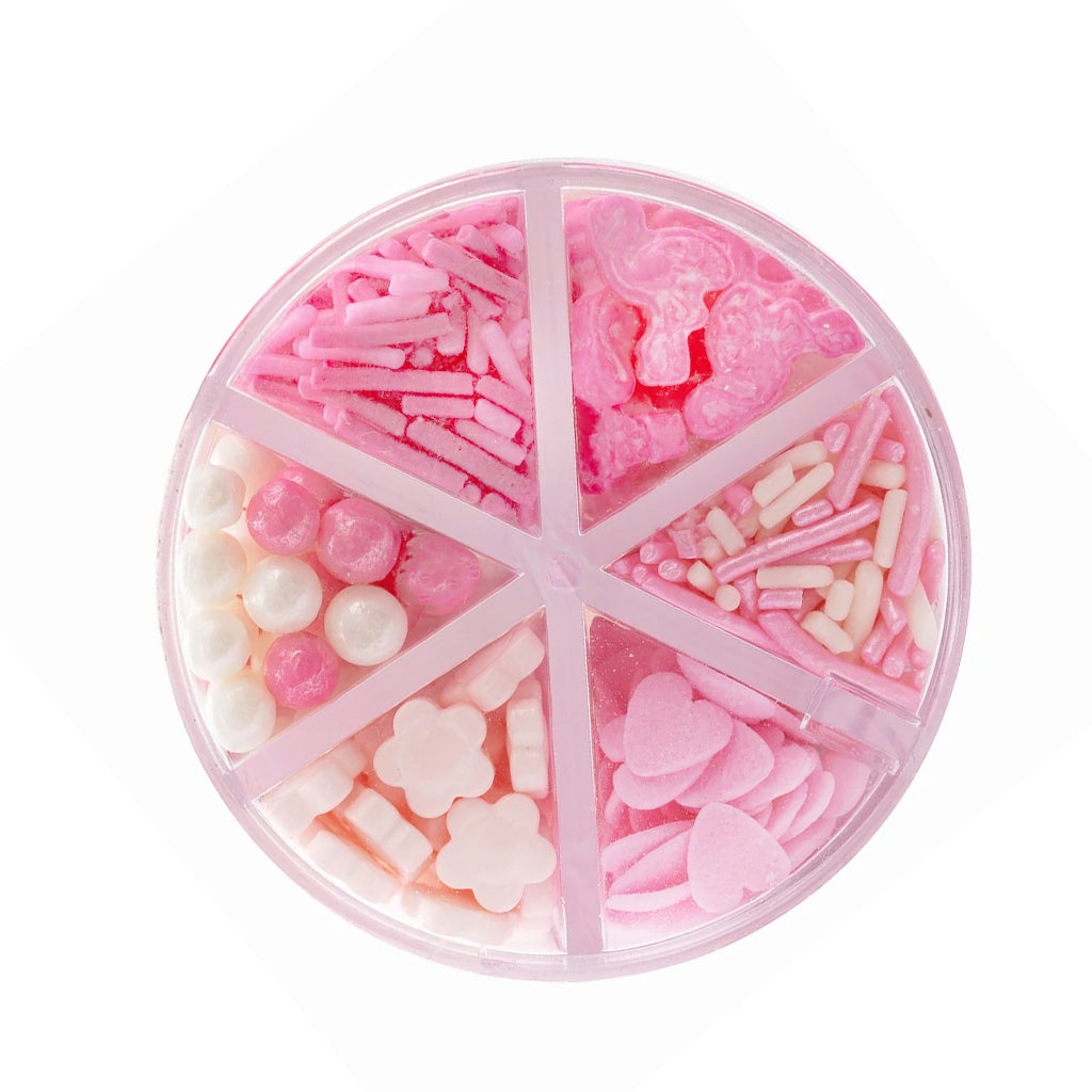 Sprinks Pink Charm Mix 6 Cell Sprinkles 85g