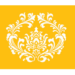 Filigree Damask Cake Stencil #1