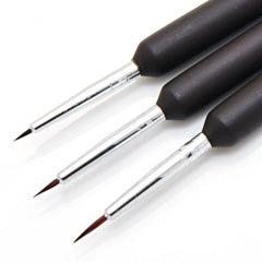 Fine Paint Brush Set 3pcs