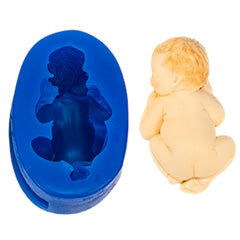 First Impressions Moulds Large Sleeping Baby (B235)