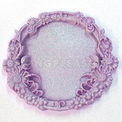 Katy Sue Floral Circle Silicone Mould