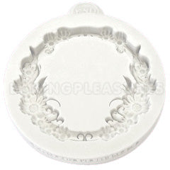 Katy Sue Floral Circle Silicone Mould