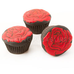 Floral Cupcake & Cookie Texture Tops 3pcs