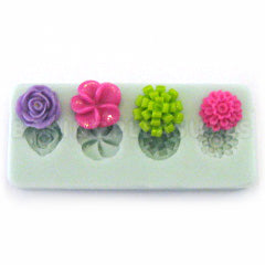 Flower Set 2 Silicone Mould