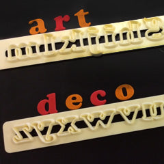 FMM Art Deco Lower Case Letters Tappit