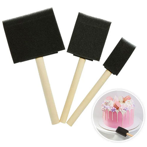 Foam Brushes 3pcs