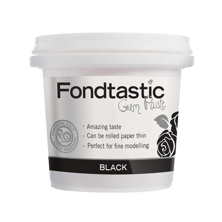 Fondtastic Black Gum Paste 226g