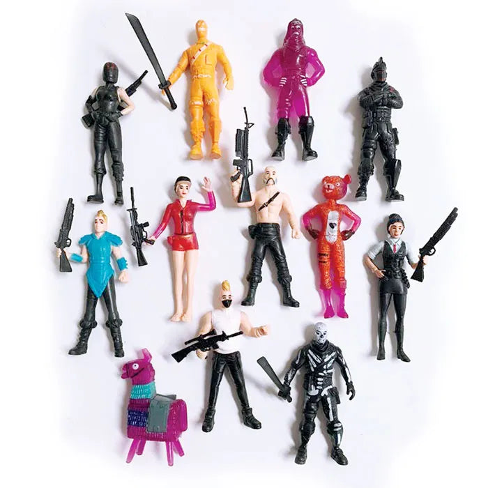 Fortnite - Plastic Figurine Cake Topper (12 pieces)