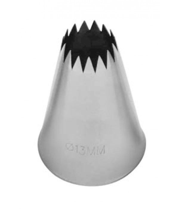 Loyal French Star Piping Pastry Tube 13mm (uncarded)
