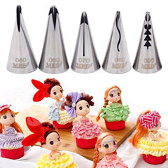 Frill Piping Tip Set 7pcs