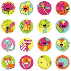 Garden Critter Edible Cupcake Images 16pcs