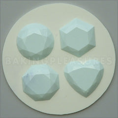 Alphabet Moulds Gems 1 Silicone Mould