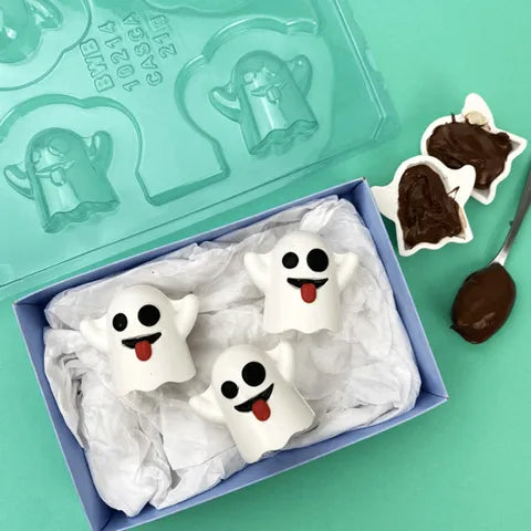 Halloween Little Ghost Chocolate Mould 3 piece