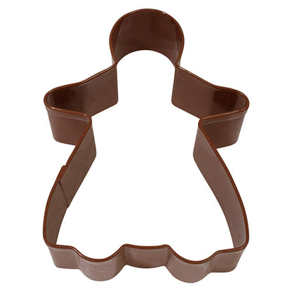 Christmas Gingerbread Girl Brown Cookie Cutter