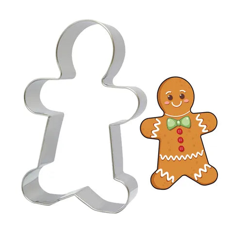 Gingerbread Man Christmas | Stainless Steel Cookie Cutter