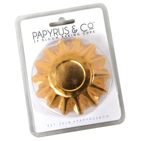 Bloom Baking Cups Gold 25pcs