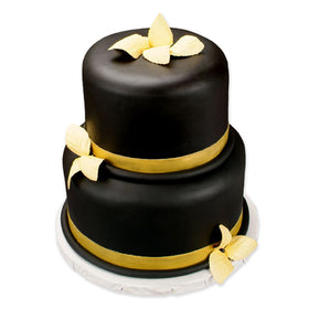 Gold Edible Shimmer Ribbons 6 strips