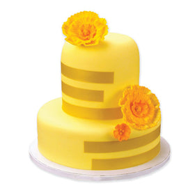Gold Edible Shimmer Ribbons 6 strips