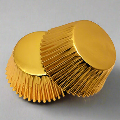 Gold Foil Mini Baking Cups (#340) 240pcs