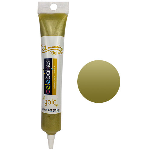 Gold Shimmering Gel