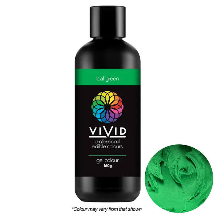 BULK Vivid Gel Colour Leaf Green 160g