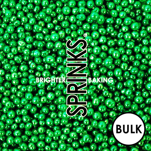 BULK Sprinks Cachous Round - GREEN 4mm (1kg)