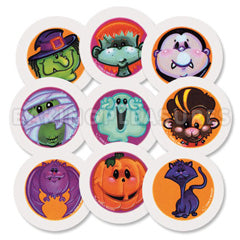Halloween Monster Edible Cupcake Images 9pcs