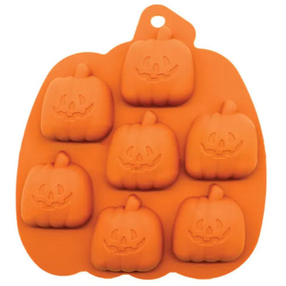 Halloween Pumpkins Silicone Mould 6 Cavity