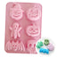 Halloween Silicone Mould 6 Cavity