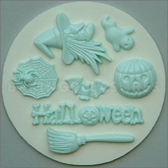 Alphabet Moulds Halloween Silicone Mould